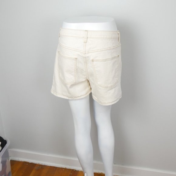 Universal Threads Cream with Tan Stitching Vintage Western Style Shorts 10 - Picture 6 of 12